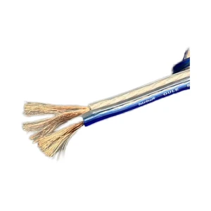 XiNiuTou Copper Clad Aluminum 3mm Blue PVC Jacket High-Fax High-Temperature Audio Cable for Stage Speaker Bass