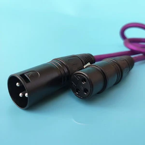 DMX512 XLR 3 Pin Male to Female Signal Cable for Stage Light Control LED Par and Beam Lights DJ Mixer Microphone Audio Systems