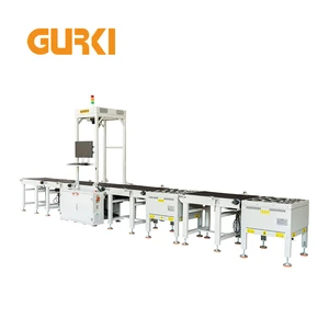 GURKI Parcel Sorting Robot Dimensioning Weighing Scanning Machine In Motion DWS Package Code Scanner