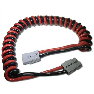 Custom for SB175 175 Amp Spiral Cable Assembly for Home Appliances with Tinned or Connectors