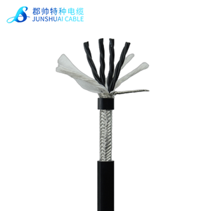 PUR Chain Cable High Flexible Shielded Control Cable Robot Arm Control Cable Bend Resistant Cable Corrosion Resistant Cable