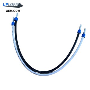 10AWG THHN Stranded Copper Low Voltage 600V Class C Flame Retardant Battery Controller Cable 12 Inch White Black Pair E6012 Heat