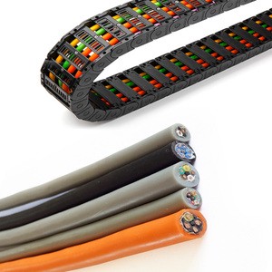 TRV TRVSP Electronic Line High-speed Drag Chain Robot Cable 1.5 2.5 Automation Machinery Equipment Signal Line Drag Chain Cable