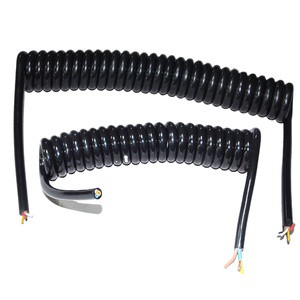 Spiral Cable Spring Cable 2core 3core 4core Spring Spiral Power Cable