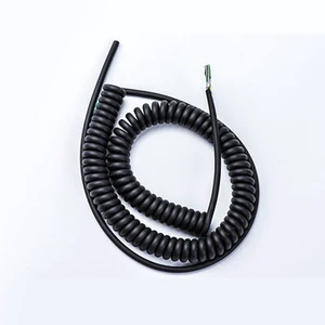 2 3 4 5 6 8 10 Core PVC Shielded Spiral Cable Coiled Cable Round Coil Wire Pvc Power Cables