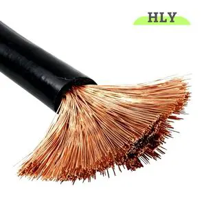 Red Black PVC Copper Conductor 6AWG 8AWG 10AWG Heatproof Wire Battery Cable for Power Station Use