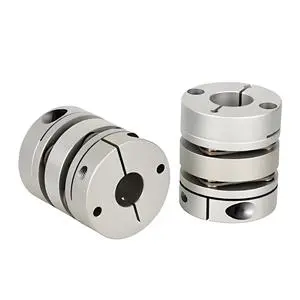 AMT High Precision Diaphragm Coupling Zero Backlash Double Disc Flexible Shaft Connector for 400W-750W Servo Motors