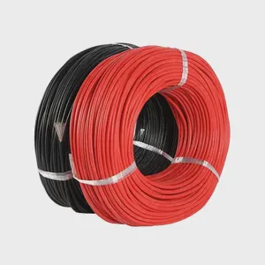 Tinned Copper Insulation Jacket Solar Electrical Electric Cable 4mm Solar Cable PV DC Cables 6mm2