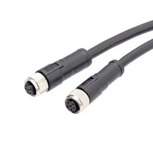 M8 3 4 5 6 8 pin plug 1meter PVC cable to open YF8U13-C60VA1M2A13 Sensor jumper cable