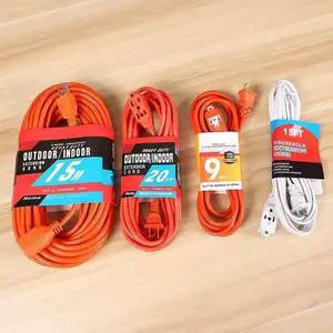 Wholesale Heavy Duty American Outdoor Extension Cord 3 Pin Pure Copper Male To Female Power Cable Supplier