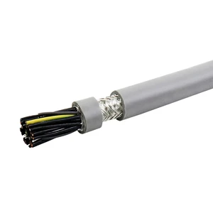 High Flexible Power Chain CY Cable 10 12 16 Core Screen Control Cable Multicore Shield Drag Chain Cable for Automation Equipment