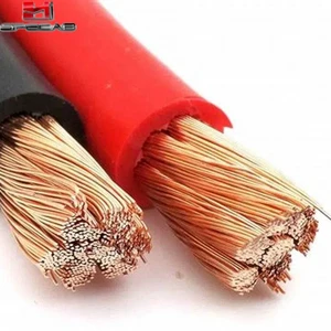 Battery Cable 1/0 or 2/0 Gauge AWG Extreme Pure Copper Power Wire Made in China