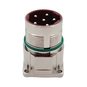 Servo Motor Encoder Power Socket 6Pin Round Industrial M23 923 Connector