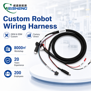 Custom Robotics Wiring Harness Robot Arm Servo Sensor Control Cable OEM ODM