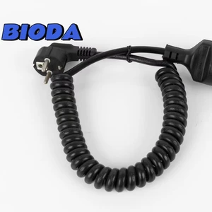 Customized Colorful 1-60 Core Spring Spiral Cable Power Extension Coiled Cable Heavy Duty Extention Cords Audiophile Power Cable