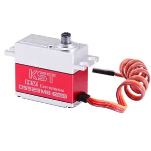 KST DS525MG 8.4V 7.5kg 0.04sec HV Digital Metal Gear Servo Motor for RC Model UAV Car Boat Robot Arm Helicopter Airplane Parts