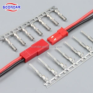 SCONDAR 2.5mm Pitch Custom Wire Harness Compatible with JST RCY Connector Power Supply Electric Wire Cable Assembly