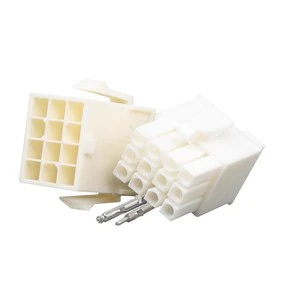 SSY 4145 Male & Female 12 Pin Pluggable Servo Motor Connector Plug Housing and Terminal Wire for Terminal Blocks Made in China