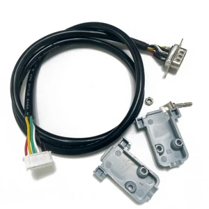 OEM Custom DB9 to 4 Pin Wire Harness Cable Assembly with PVC Jacket for Industrial Control and Automation Equipment