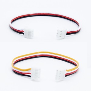 3-Pin 4-Pin 5264 Wear-Resistant Double Head Reverse Serial Port Bus Servo Wire Connector Power Wire for RC Parts & Accs