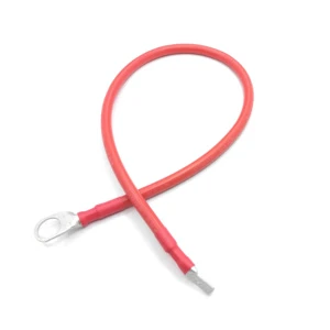 Automotive M8 Battery Lugs Car Battery Cable Low-voltage Copper-core Rubber-sheathed Power Cable