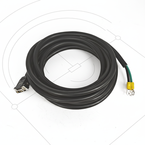 Liangxun LX-078 Factory Customized Industrial Automobile AC Servo Motor Power Cable Copper Conductor PVC High Flexible IP44