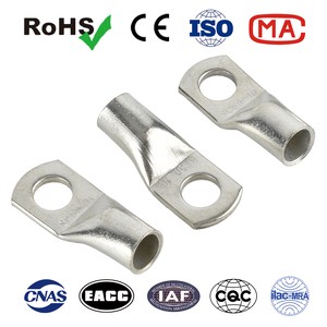 Hot Sells Phoenix Tinned Copper Material Cable Lugs Terminals SC(JGA)-50/70/95/120 Battery Block Cable Wire Nose
