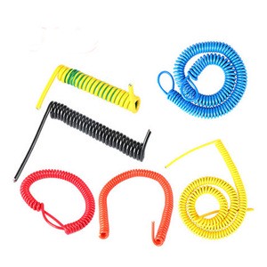 Customized 1-60 Core Spring Spiral Cable Power Extension Coiled Cable