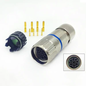 New Original LAPP CableP M23 Internal Thread 8-core Industrial Servo Motor Dedicated Power Connector Hub
