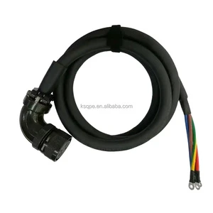 Hot Sale Black Wire Harness Solar Cable 4 AWG Or 25 Mm2 M8 Ring Terminals Negative Lead Battery Cable For Solar Pv System