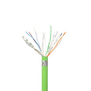 CAT6A Stranded High Flexible Ethernet Cable TPU/PUR/PVC/LSZH Sheath 26AWG Double Shielded 100 Industrial Sensor Robotic Cable