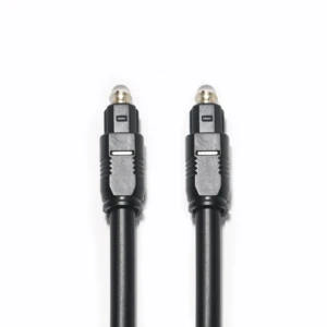 High Quality TOSLINK Optical Fiber Audio Cable with Durable PVC Jacket for HD TVs and Audio Speakers