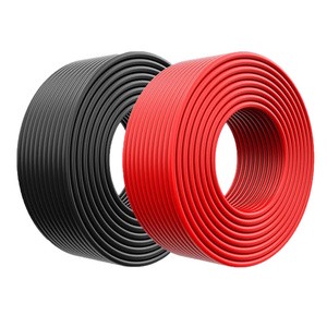For TUV Approved XLPO Insulated Tinned Copper Solar Wire 4 6 10 16MM PV Cable for Industrial Use XLPE DC Solar Power Cable