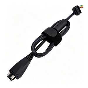 Custom Length 36V Copper Core 4A E-Bike Charger Cable for for Li-ion Battery Wiring Harness for Electric Bike Power Supply