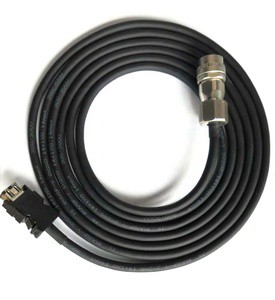 J3J4 Servo Cable for Mitsubishi MR-J3ENSCBL3M-A1 High Power Encoder Cable Green Flexible Cable Black 3M