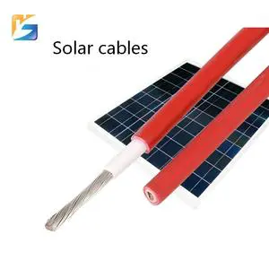 PV1-F 1500V TUV Certified Solar Cable Photovoltaic DC Cable for Solar Panel System Tinned Copper Wire