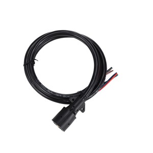 Custom Cable Length 7 Pin Trailer Cable with Blade Plug for RV