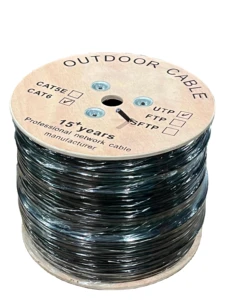 SIPU High Quality Cat6 Network Cable UTP 305M Ethernet Premium In-stock CCA Strand Conductor Fiber SFTP Patch Cable Cat5e