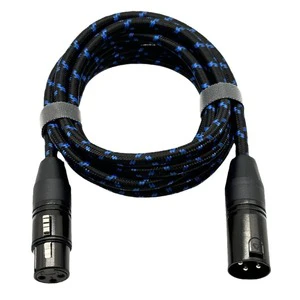 Wholesale Audio Extension Cables XLR Cables Microphone Audio Cable Stage Lighting Connection Cable Audio Mixer Male to Female