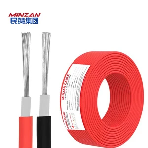 1/1.5KV Solar Cable 10mm 2.5mm 4mm2 6mm2 Solar Panel Wire Dc Xlpe Xlpo Insulation Pv 16 Sq mm Tinned Copper Power Cable Price