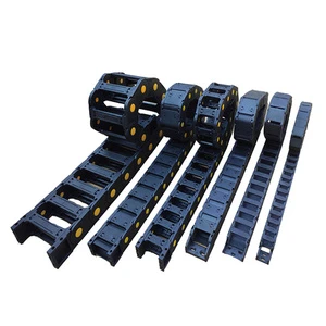 CNC 18x50 Enclosed Protector High Strength Engineering Plastic Cable Carrier