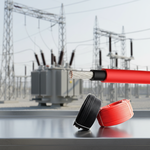 Customized Length Solar Cable 4mm² 6mm² Photovoltaic Wire with Connector for Easy Solar Panel Install