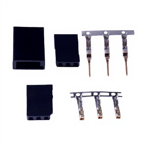Male Female JR Futaba Servo Plug Dupont 2.54mm Crimp Terminal Connector