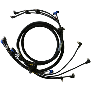 Customized Industrial equipment cable nylon braid RJ45 ethernet cable