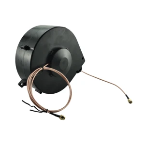 New Arrive 2.7mm2 Retractable Cable Reel DYH-1703 BNC Connector 7m Auto Locking Anti-Fire PP Plastic 1-8 Cores Telecommunication