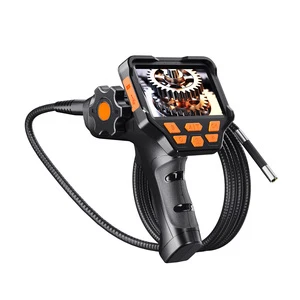 Steering 8mm Lens 950mm Soft Snake Cable CMOS Mini Camera Industrial Borescope Waterproof Micro SD Card 4.5-Inch LCD Screen 1