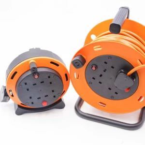4*16A Uk 25M PVC Long Extension Cable Cord Reel Uk Reel-08