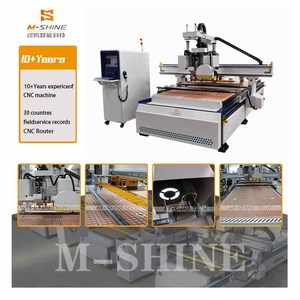 Multiprocess Vibration Knife 1530 Atc Cutting CNC Machine Wood Full Automatic Woodworking Machinery for Wood Processing M-shine
