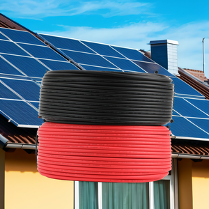 Electrical Cables Wiring Solar Cable for Solar Battery Panel Power System Photovoltaic Solar Wire Cable Copper