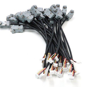 Custom 4 Pin Jst Xh 2.54 to DB9 Female RS232 Serial Leadshine Servo Drive Encoder Connector Cable